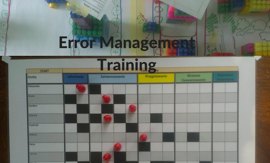 Zarządzanie błędami jako metoda szkoleniowa w obszarze zmian