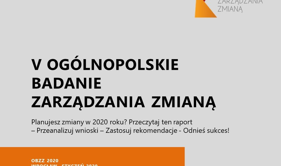 OBZZ2020 - Ogólnopolskie Badanie Zarządzania Zmianą