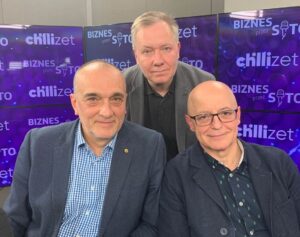 Jarosław Rubin, Marek Naumiuk i Wiesław Grabowski – współtwórcy Szkoły Zarządzania Zmianą